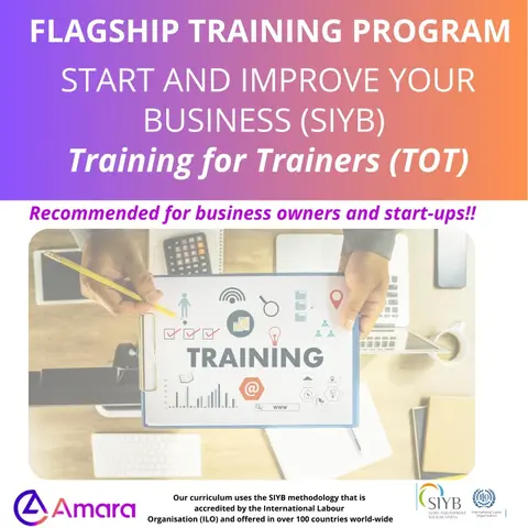 Start & Improve Your Business (SIYB) Training for Trainers (TOT)